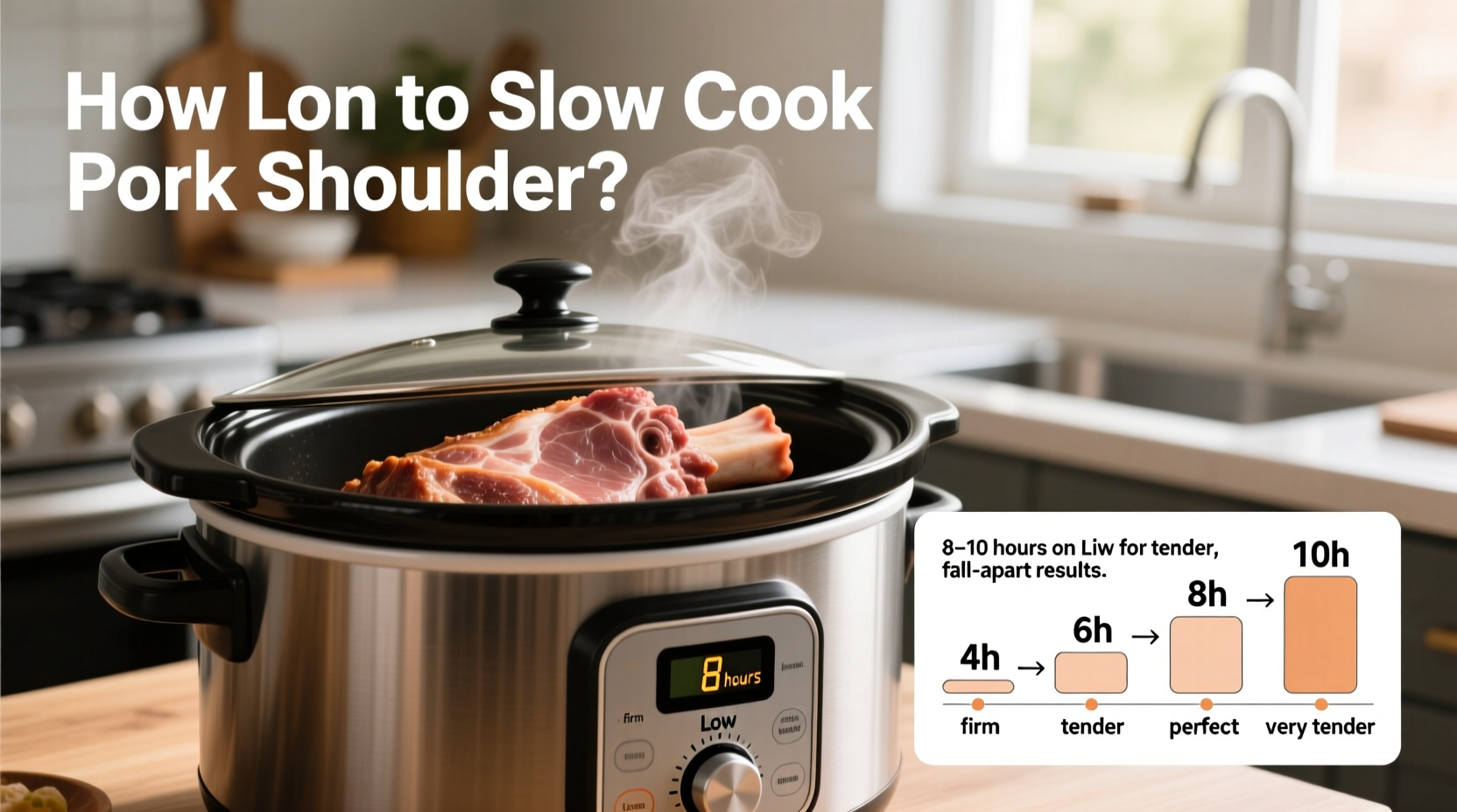 how long to slow cook pork shoulder in crock pot