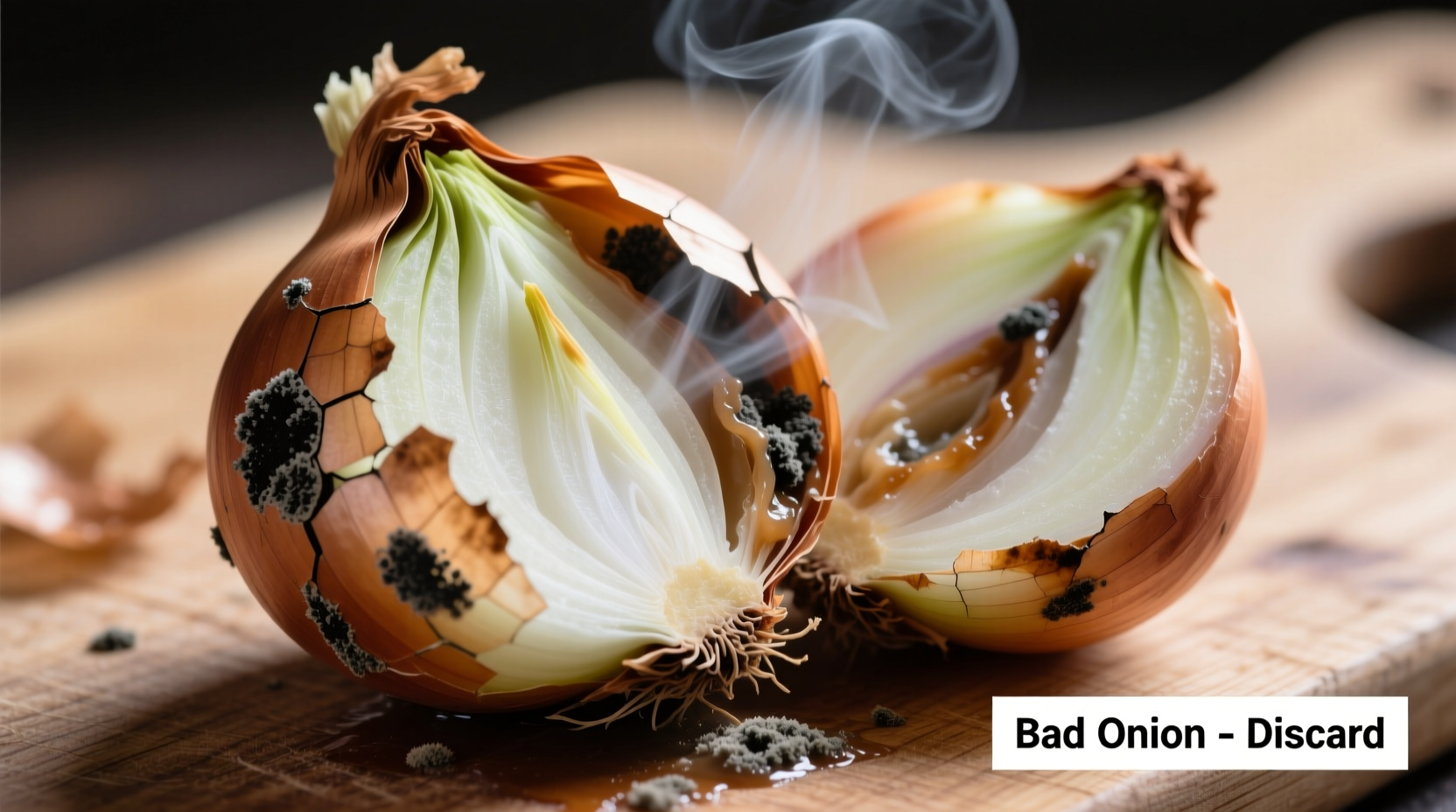 how do you tell if an onion is bad