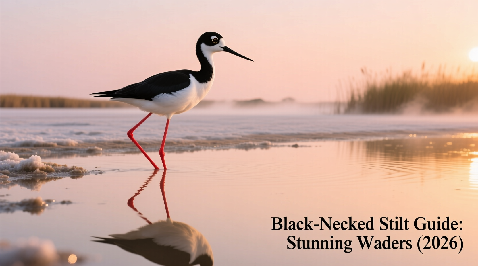Black-Necked Stilt Guide: Stunning Waders (2026)