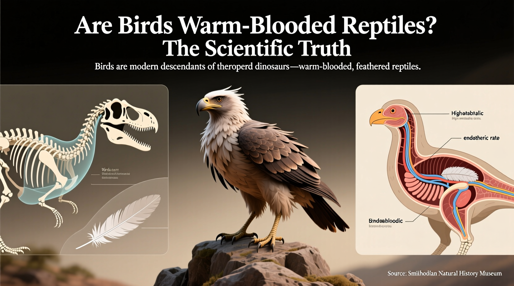 are birds warm blooded reptiles