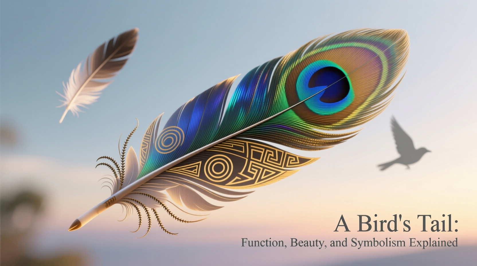 a birds tail wow