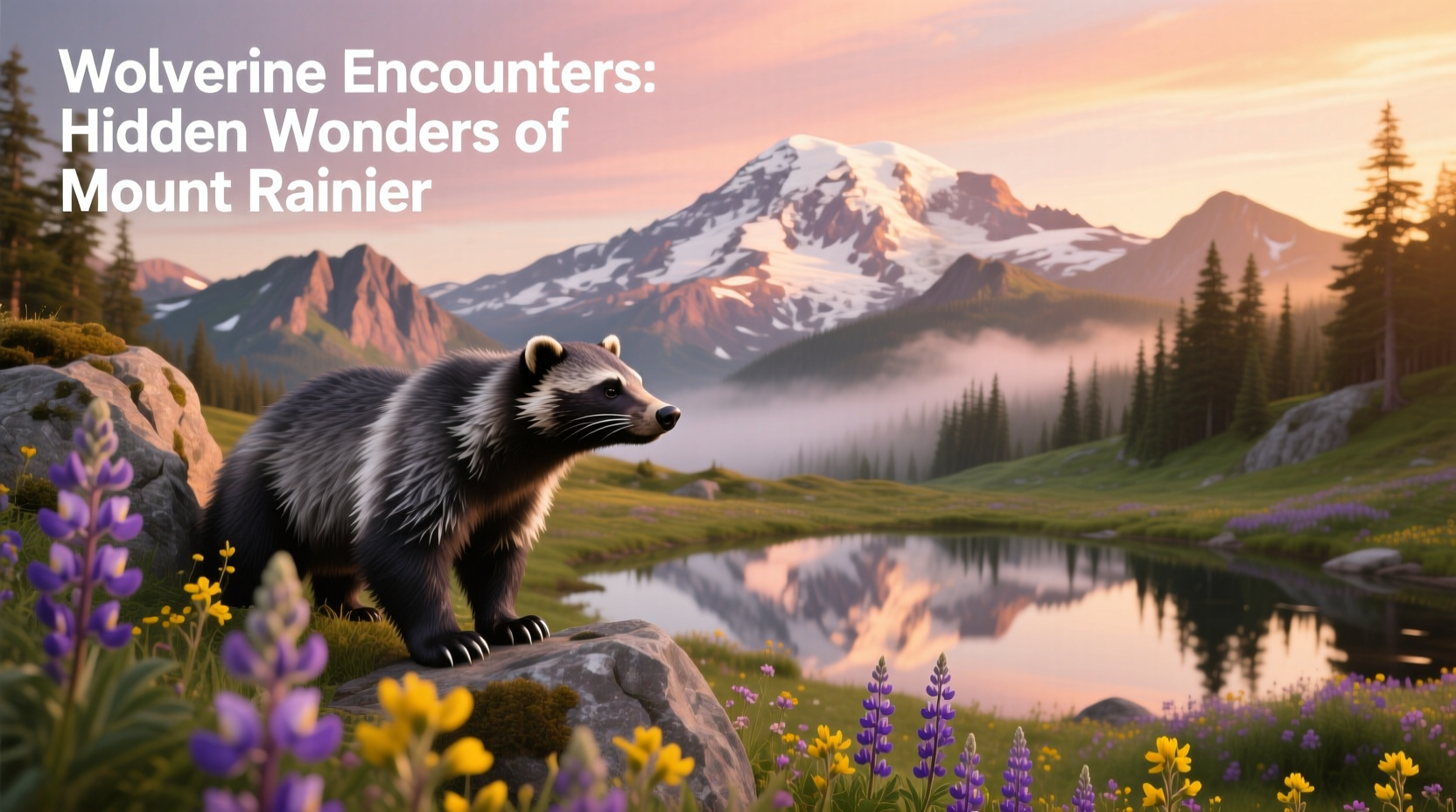 Wolverines Spotted Mount Rainier National Park: Budget Travel Guide