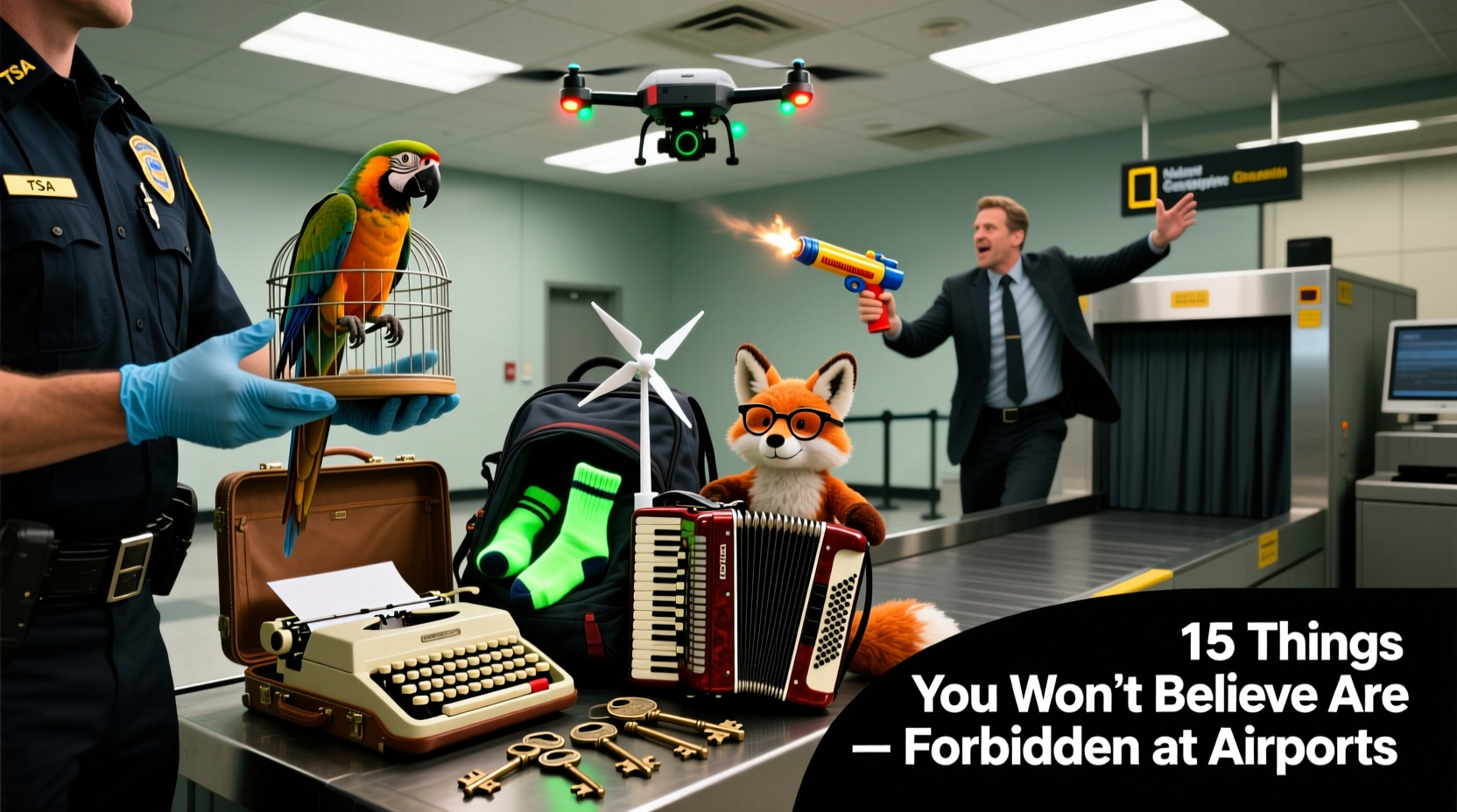 15 Surprising Things That Get You Stopped at Airport Security — Practical Transport & Logistics Guide