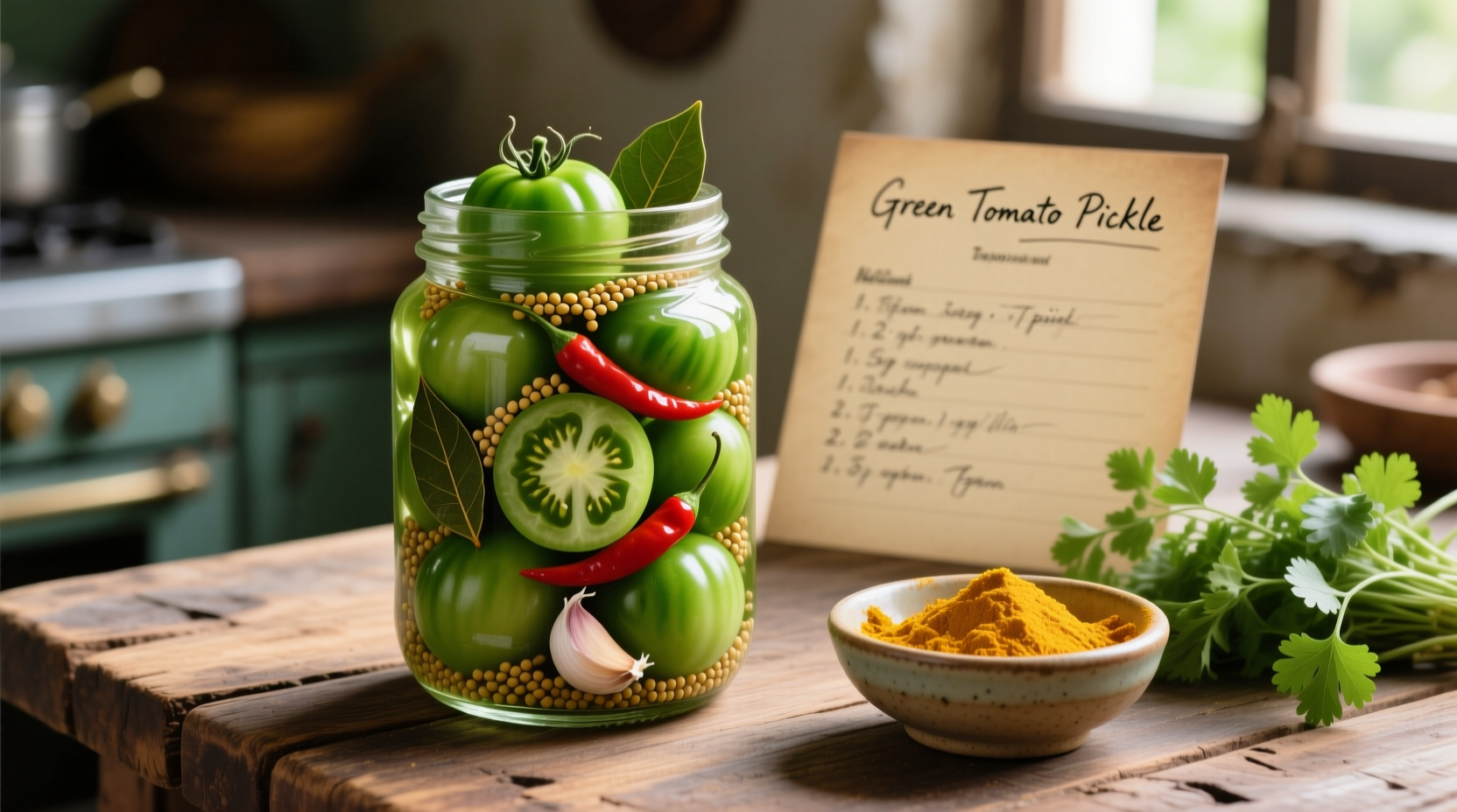 Perfect Green Tomato Pickle Recipe: Crisp & Tangy Results