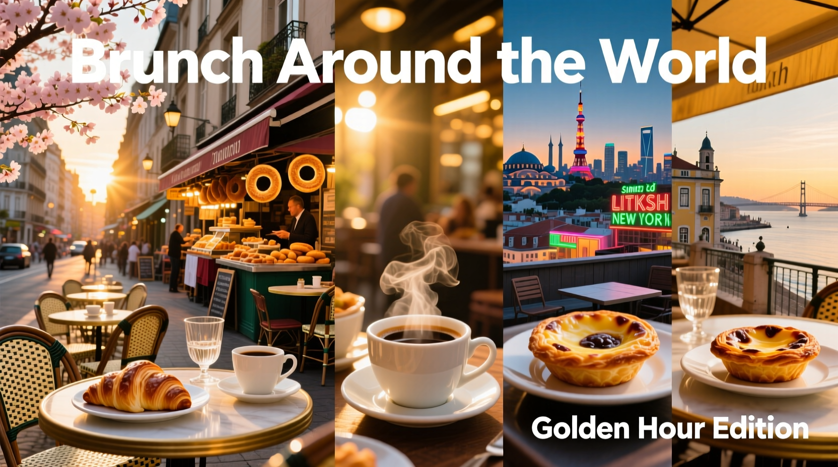 City Brunches Around the World: Infographic Guide for Budget Travelers