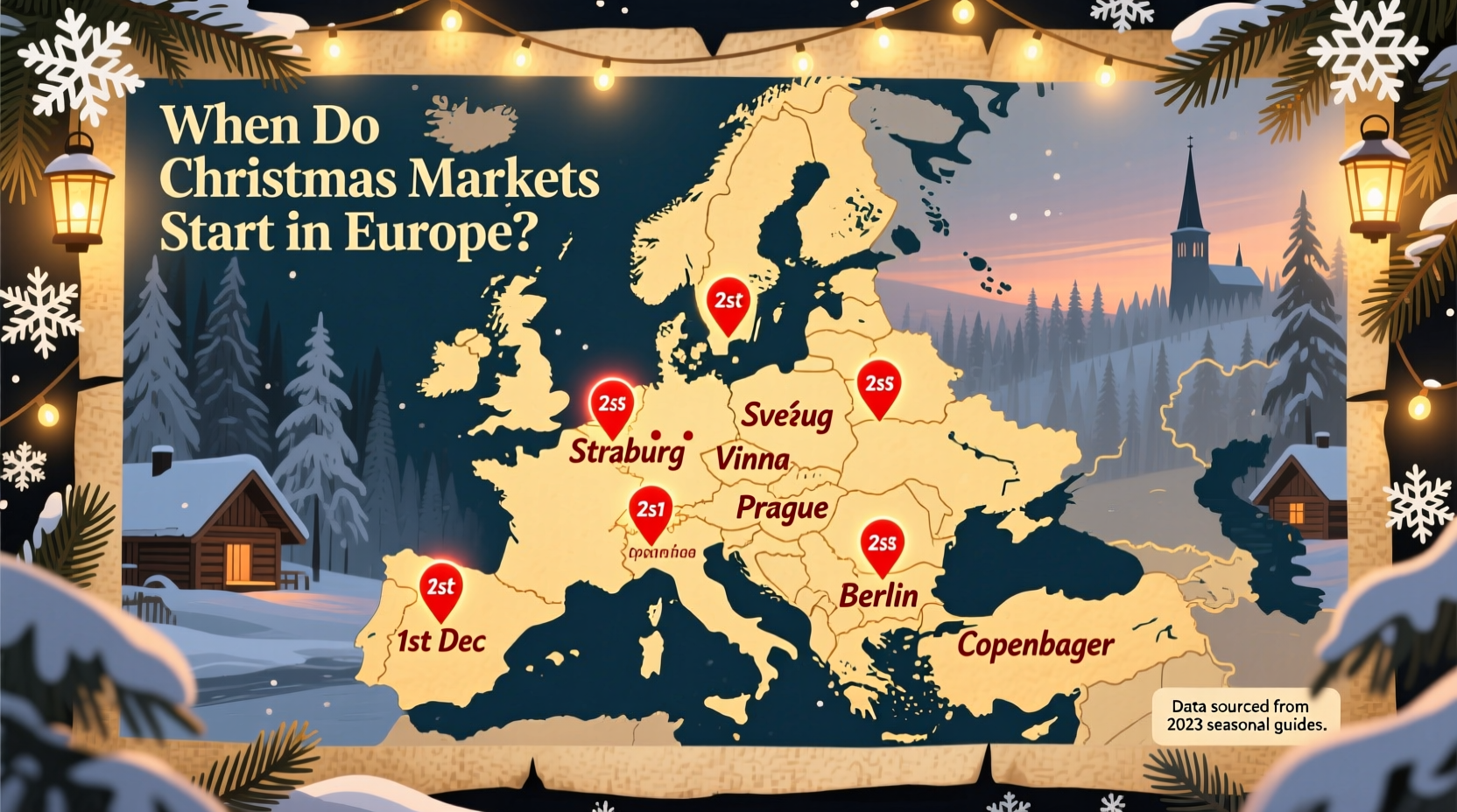 when do christmas markets start in europe