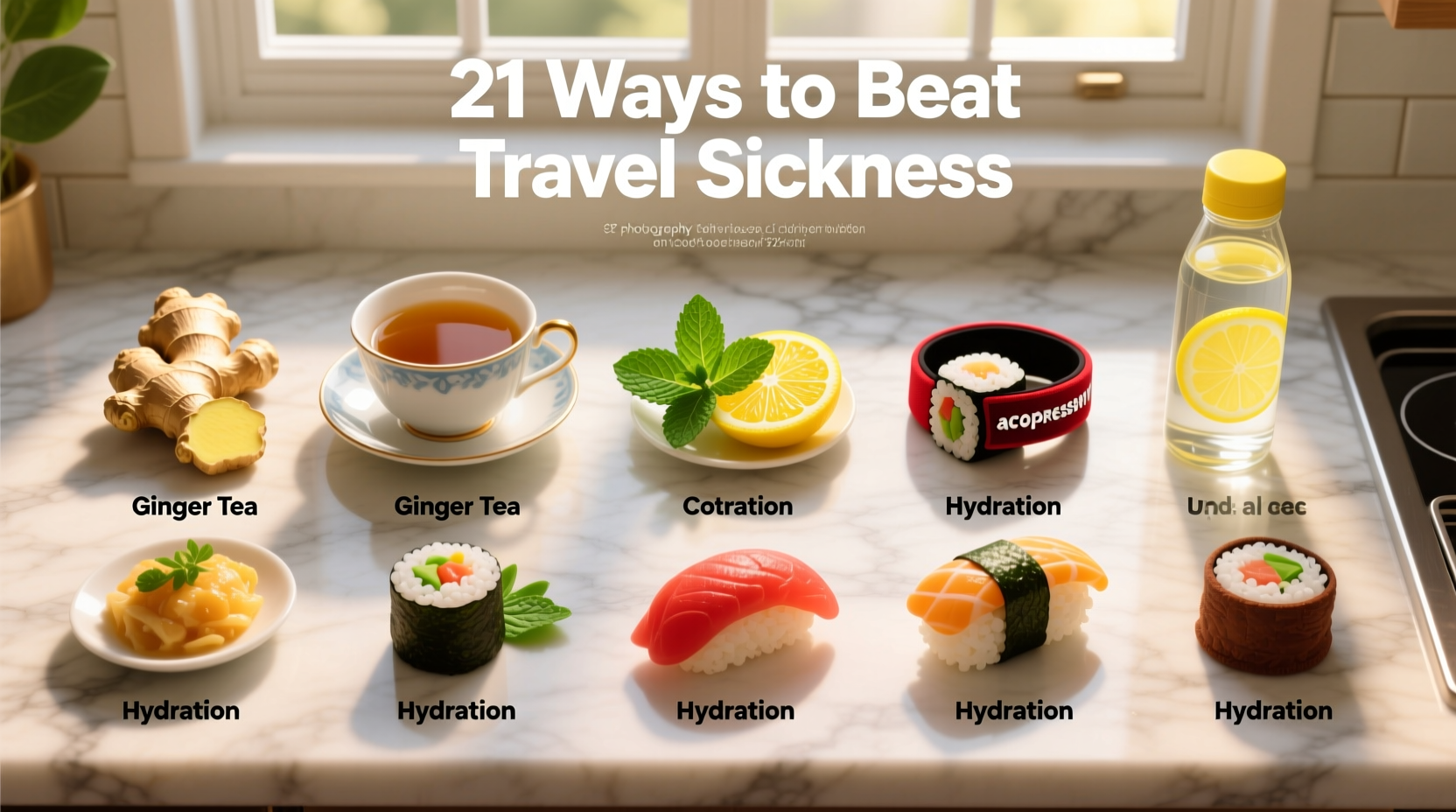 How to Beat Travel Sickness with Food: 21 Practical Culinary Strategies