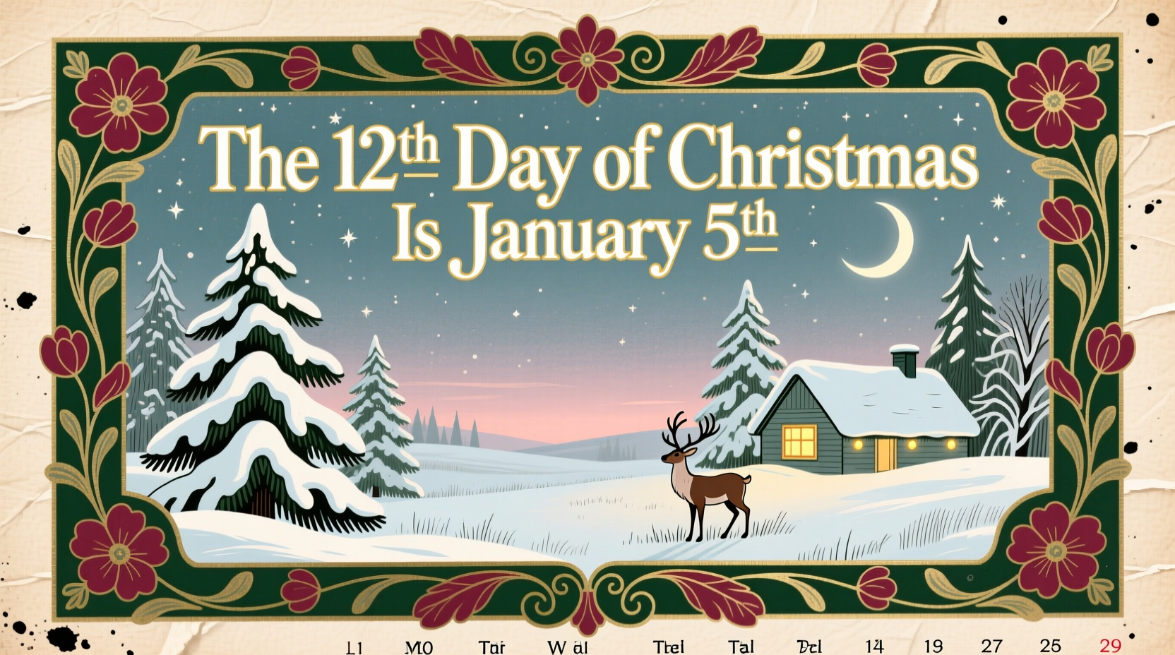 when is the 12th day of christmas