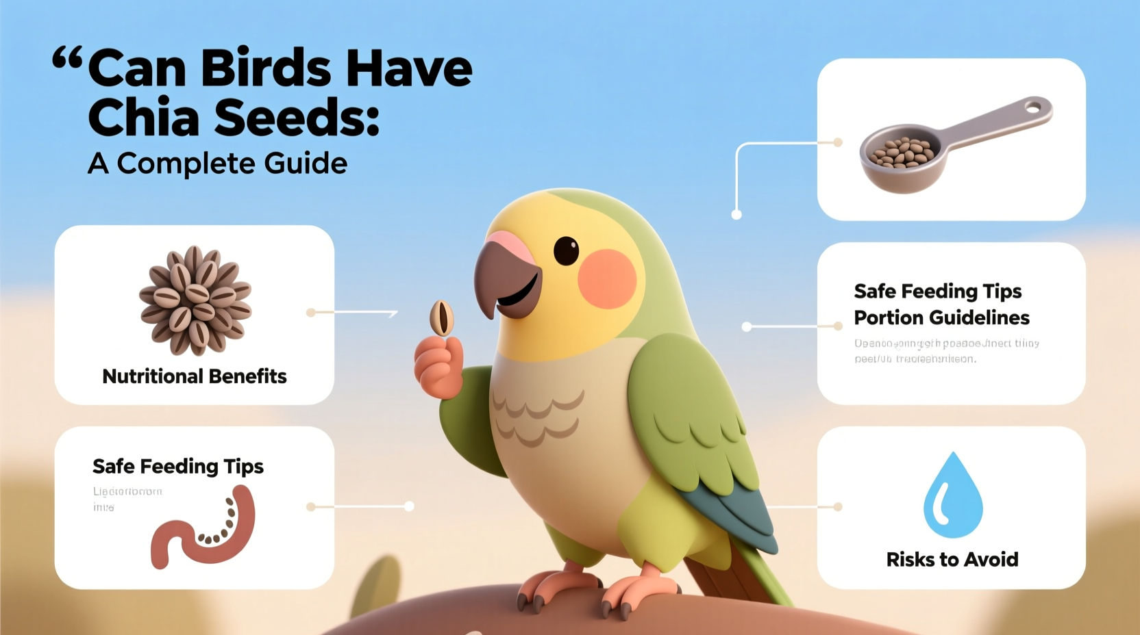 can birds have chia seeds