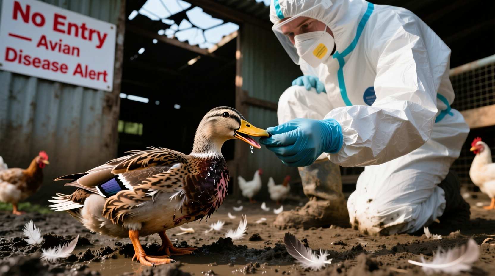 how do you get the bird flu