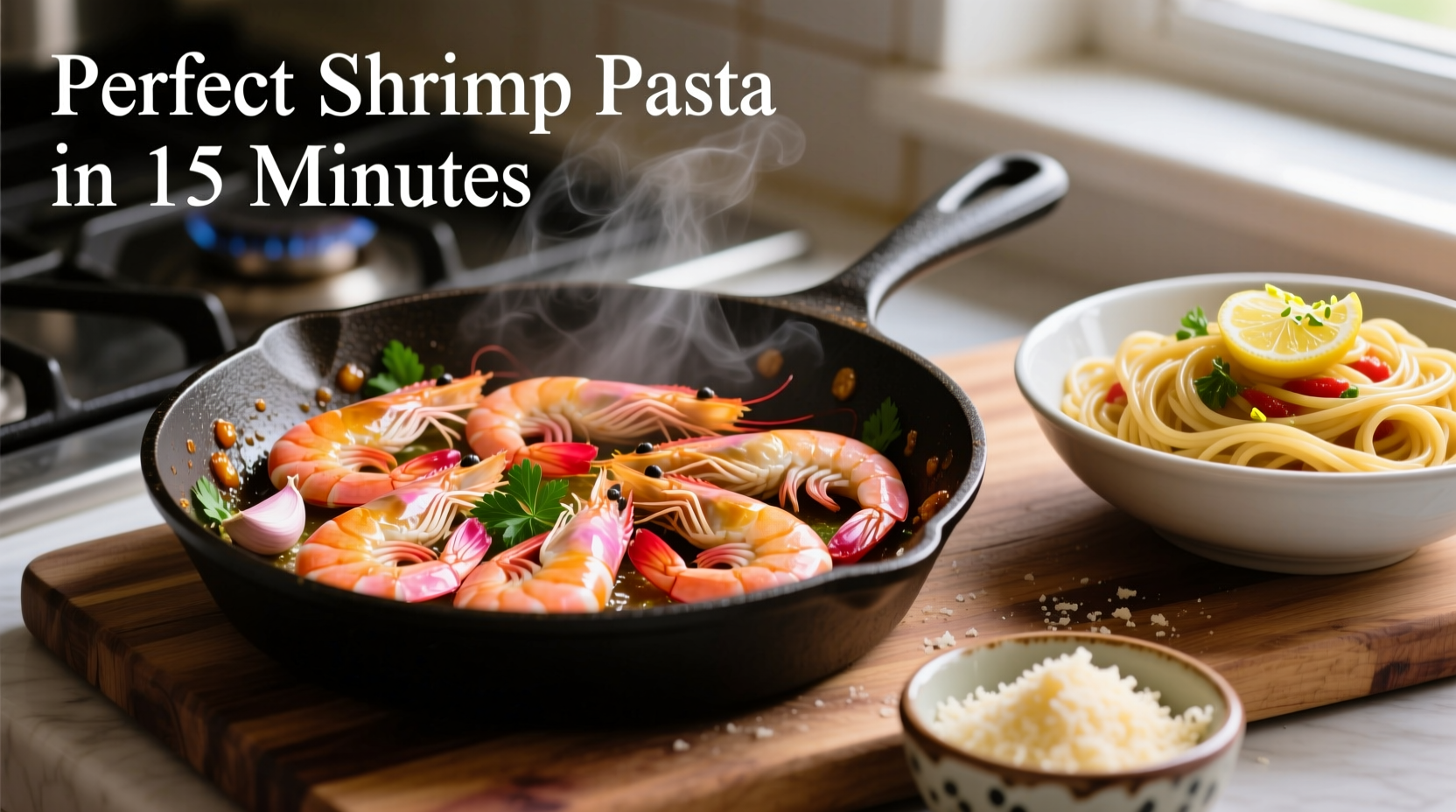 how to cook shrimp for pasta