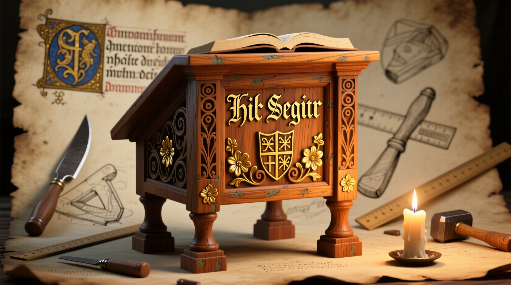 lectern crafting recipe