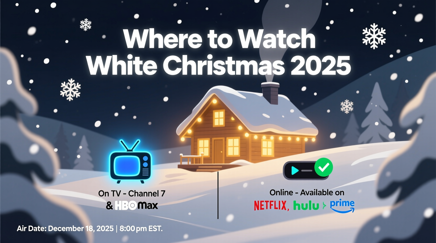where to watch white christmas