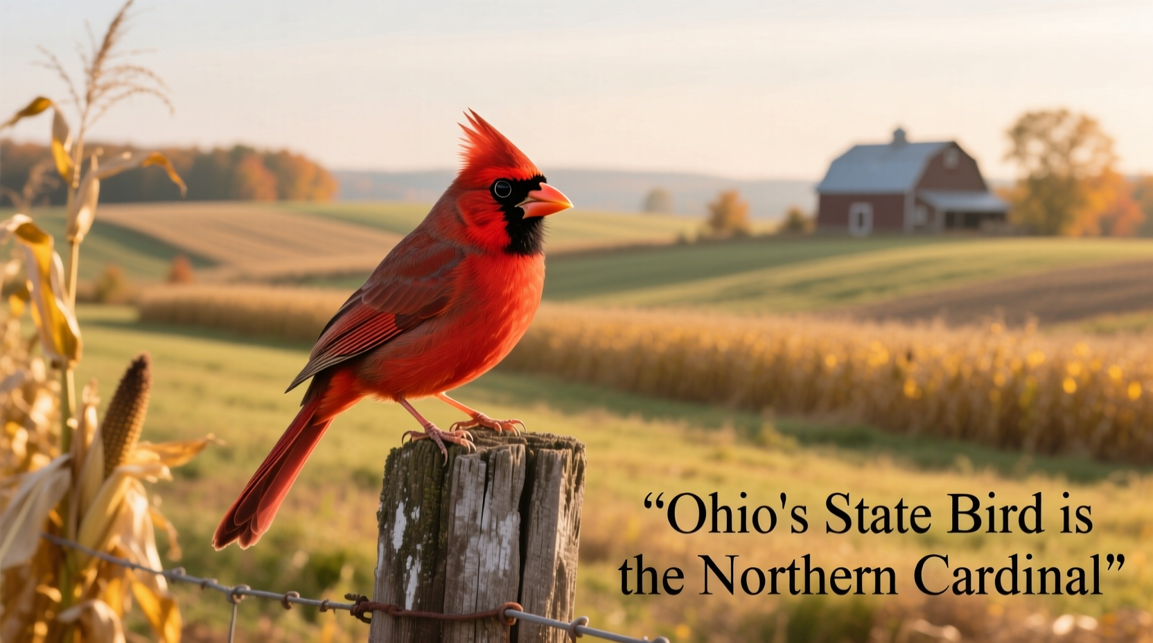 what is the state bird for ohio