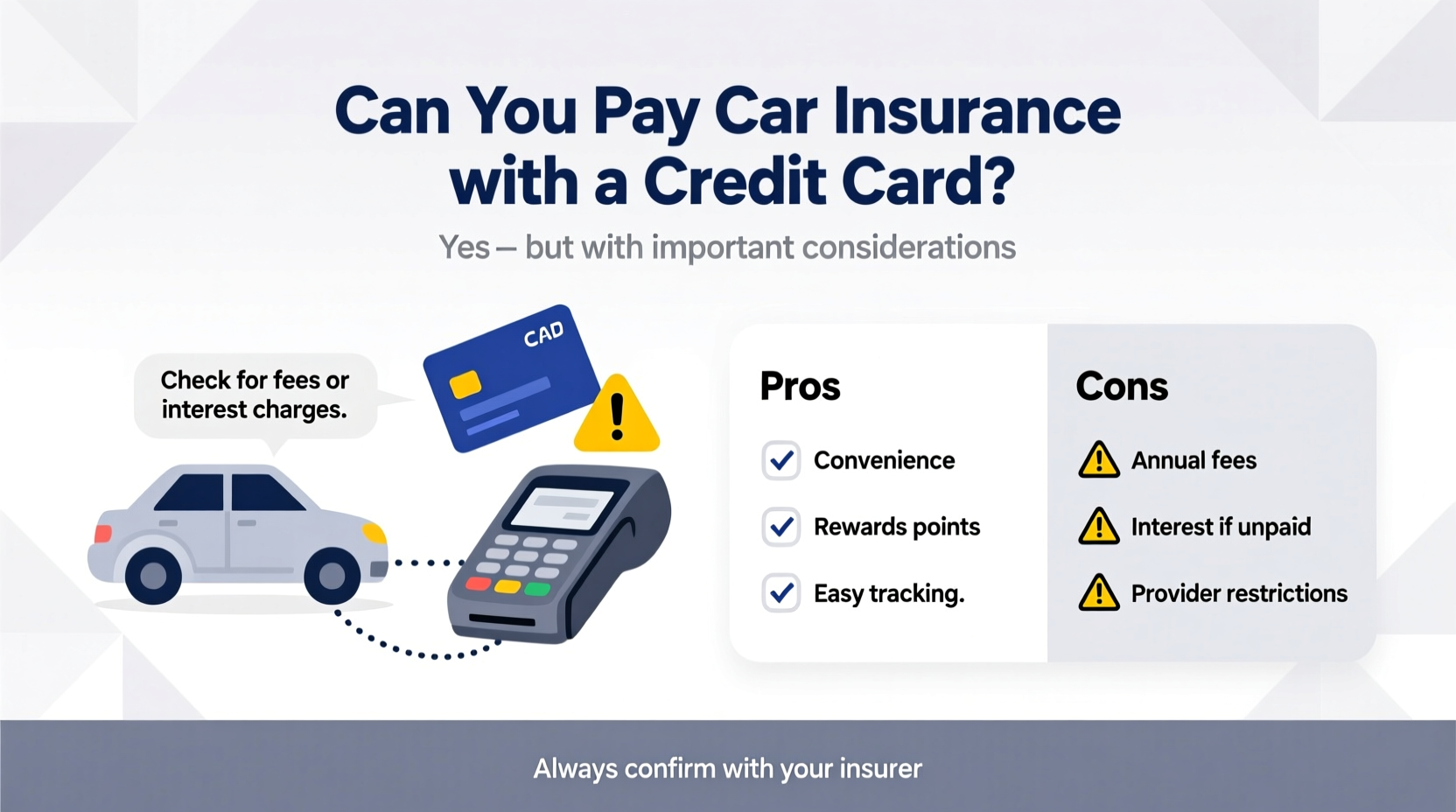 can you pay car insurance with a credit card
