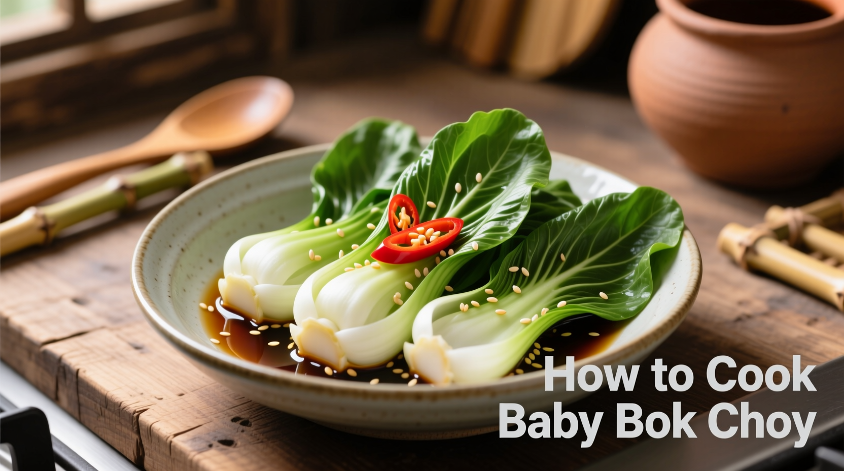 How to Cook Baby Bok Choy: Perfect in 7 Minutes