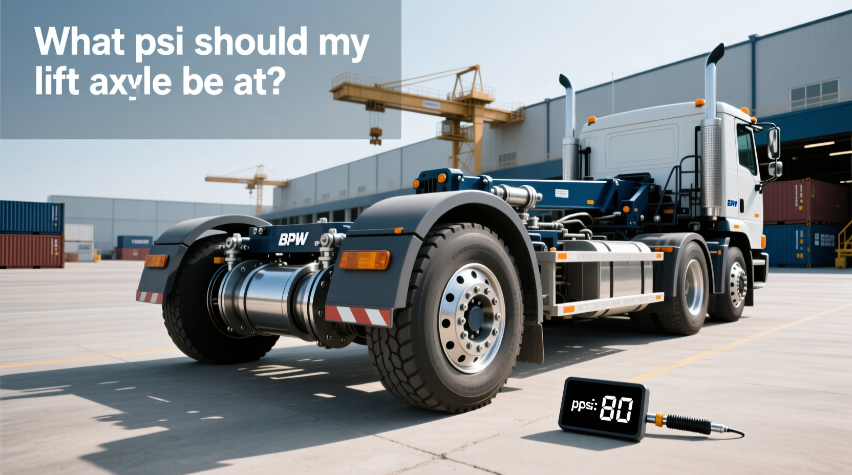 How to Choose BPW Lift Axle, What PSI Should My Lift Axle Be At?