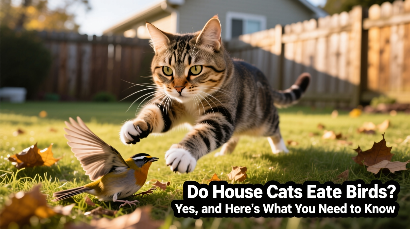 do house cats eat birds