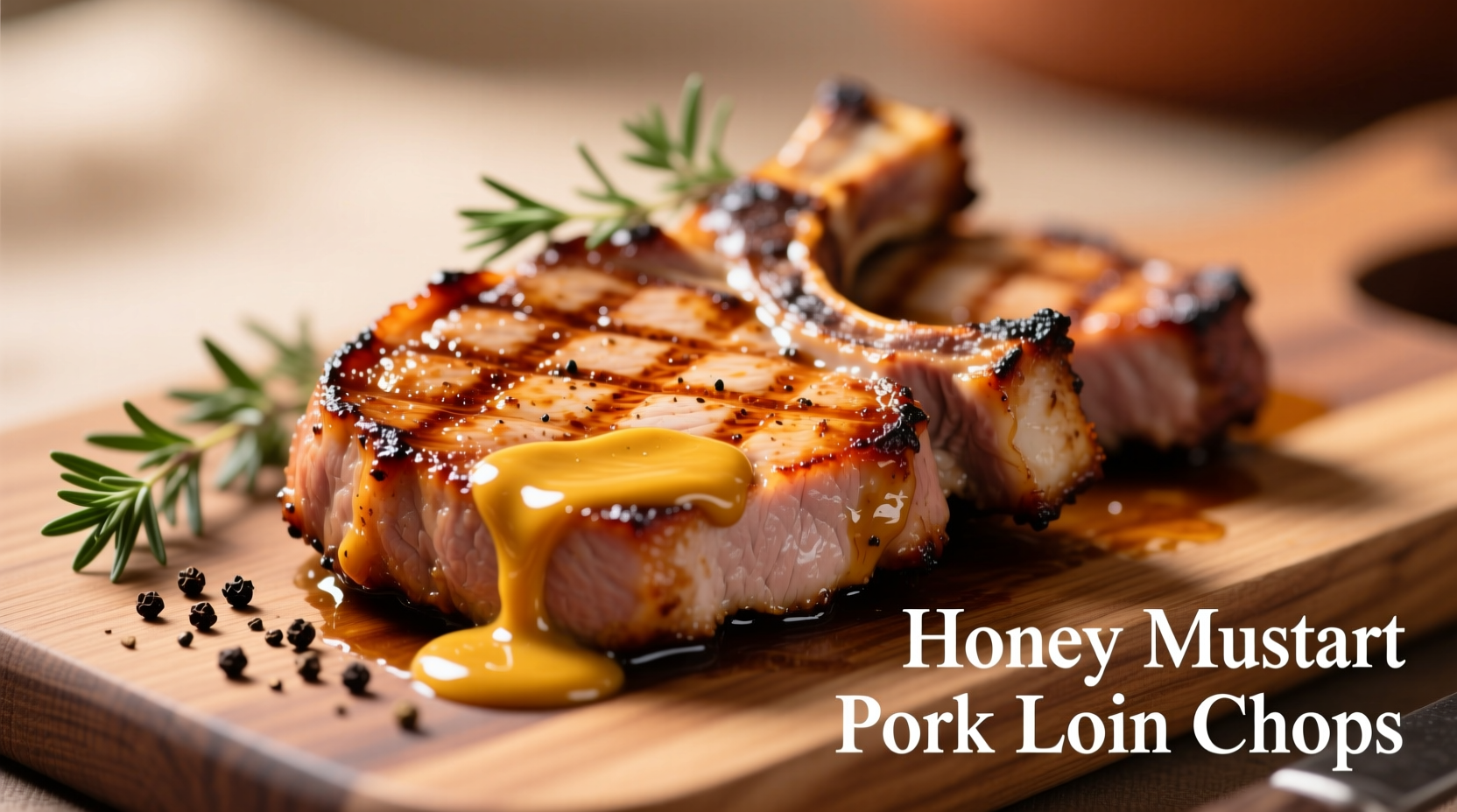 Perfect Honey Mustard Pork Loin Chops Recipe | 30-Min Meal