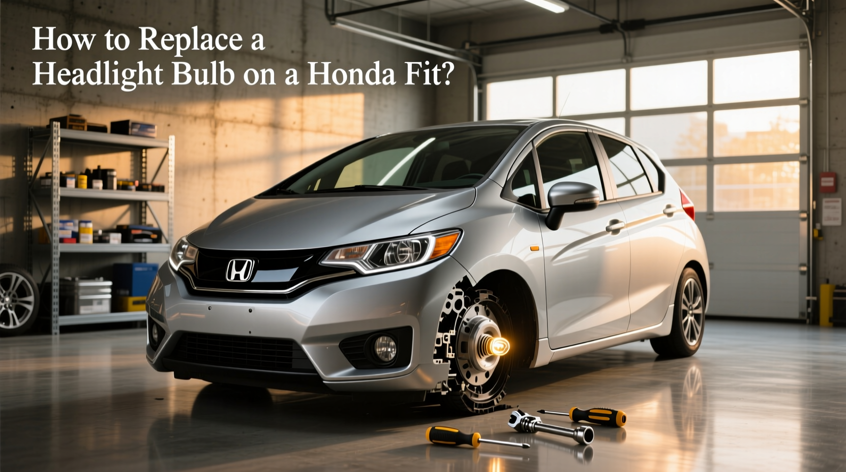 How to Choose Headlight for Honda Fit, How to Replace a Headlight Bulb on a Honda Fit?