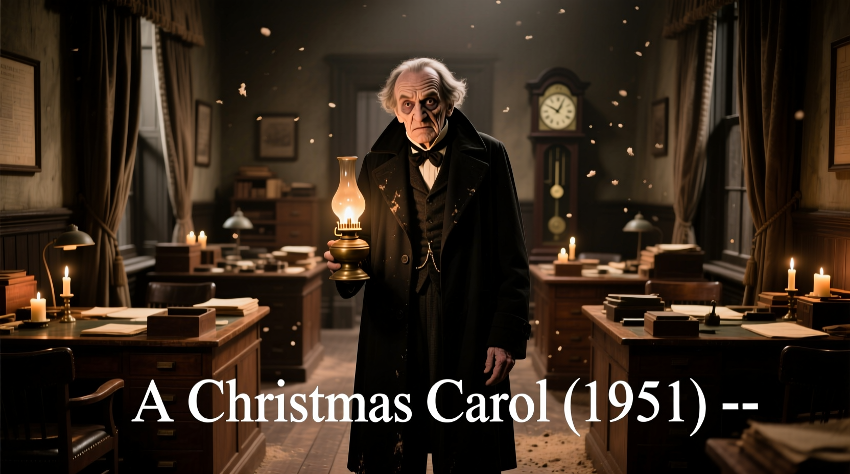 a christmas carol scrooge 1951