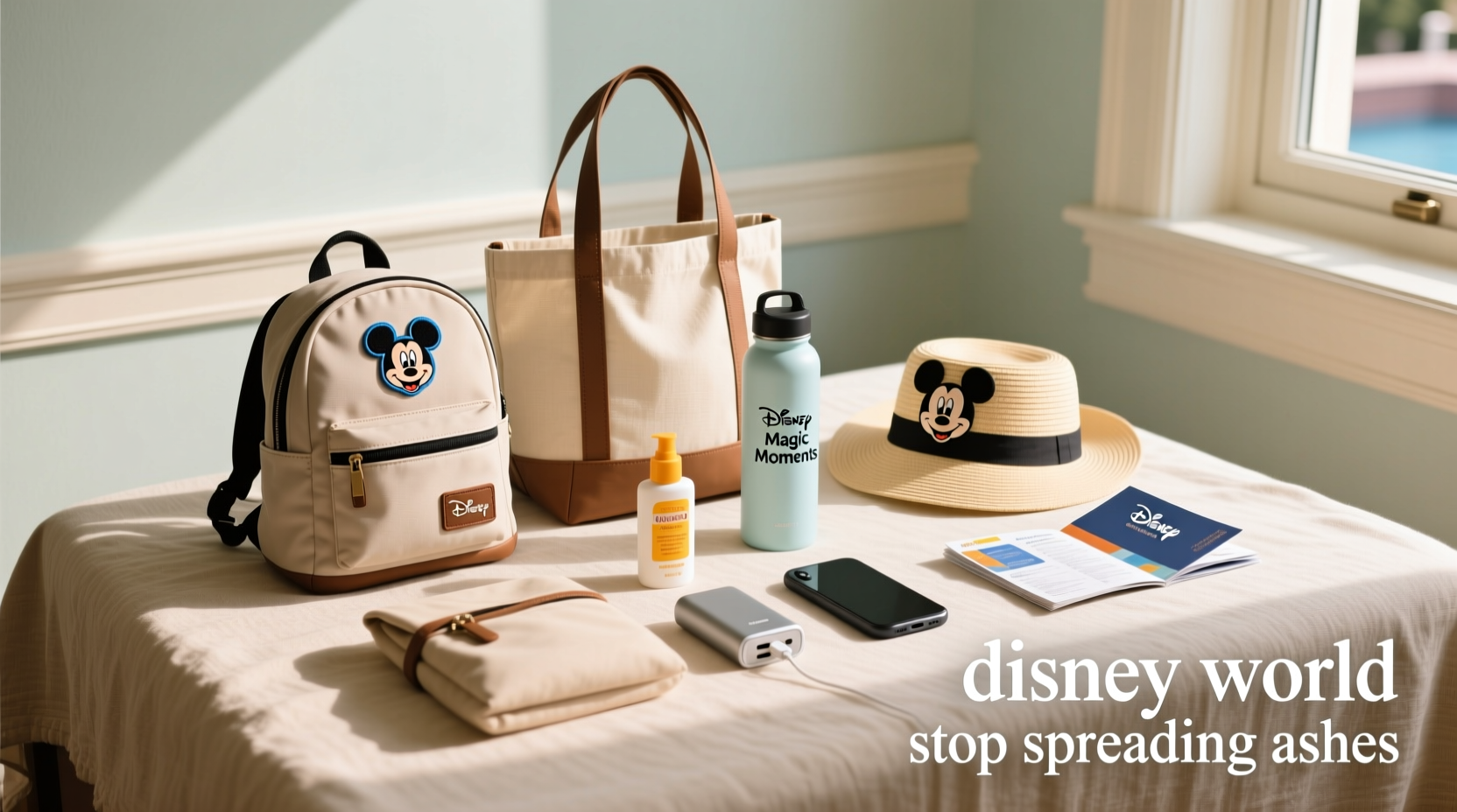 Disney World Stop Spreading Ashes: What to Bring & How to Comply