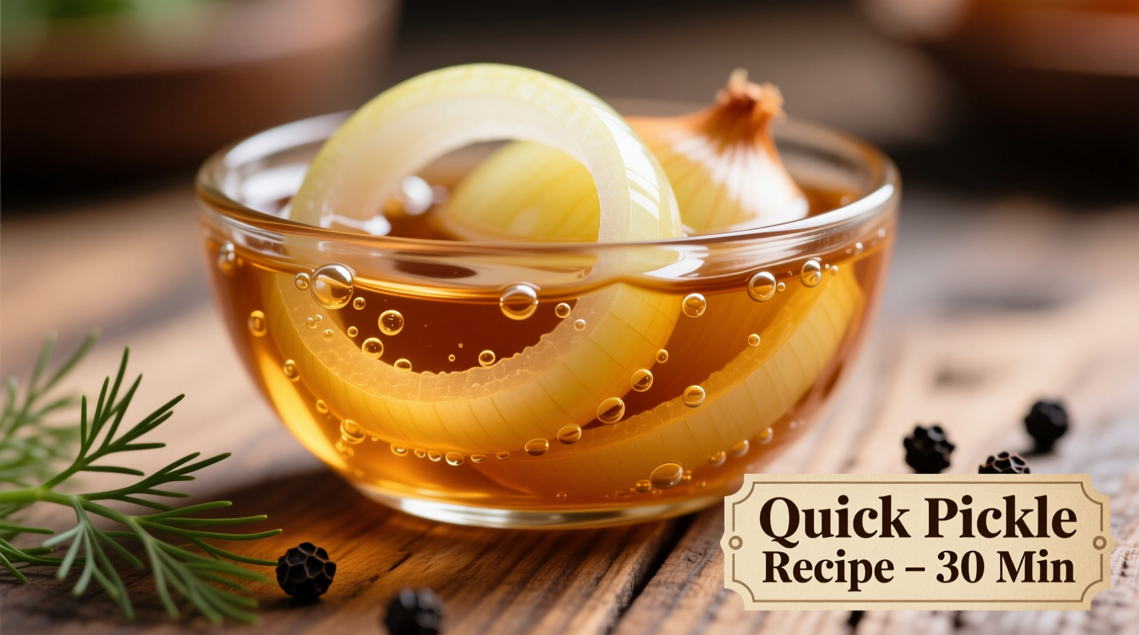 pickling onions with vinegar