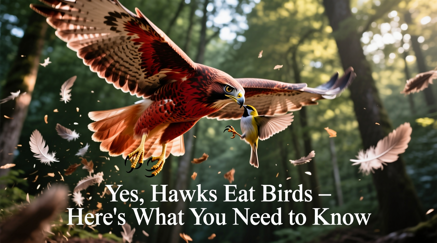 does hawks eat birds