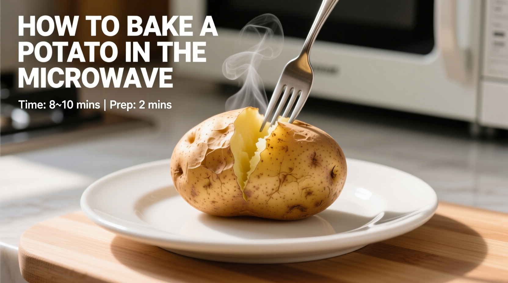 how bake a potato in the microwave