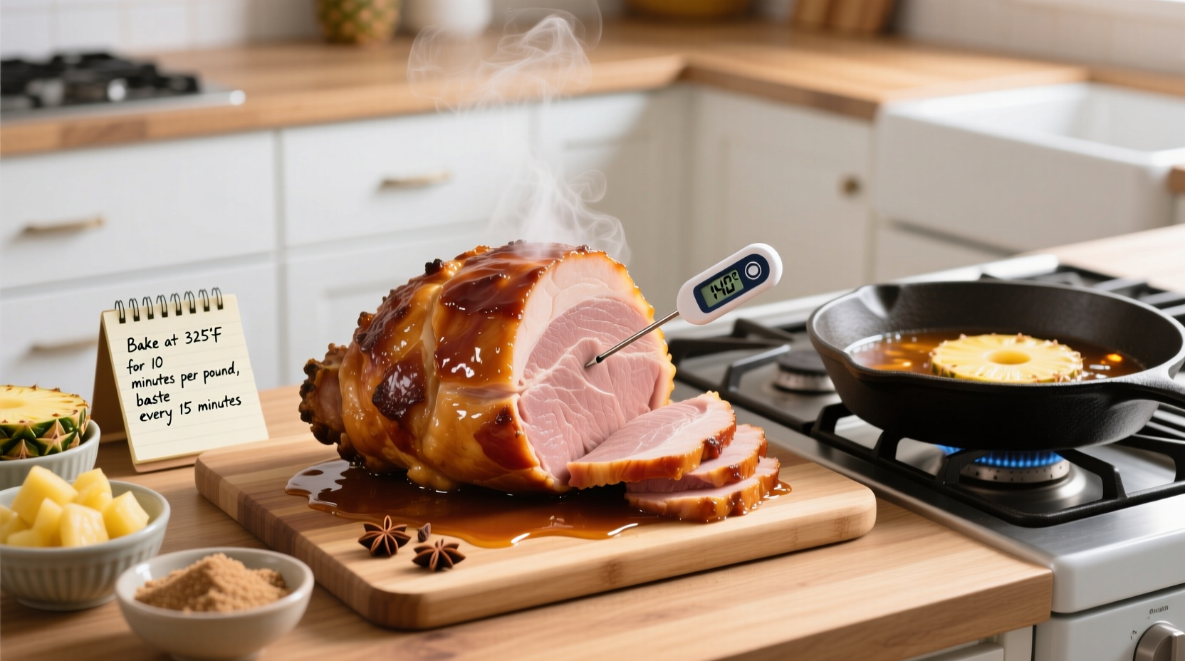 how to cook a fully cooked ham
