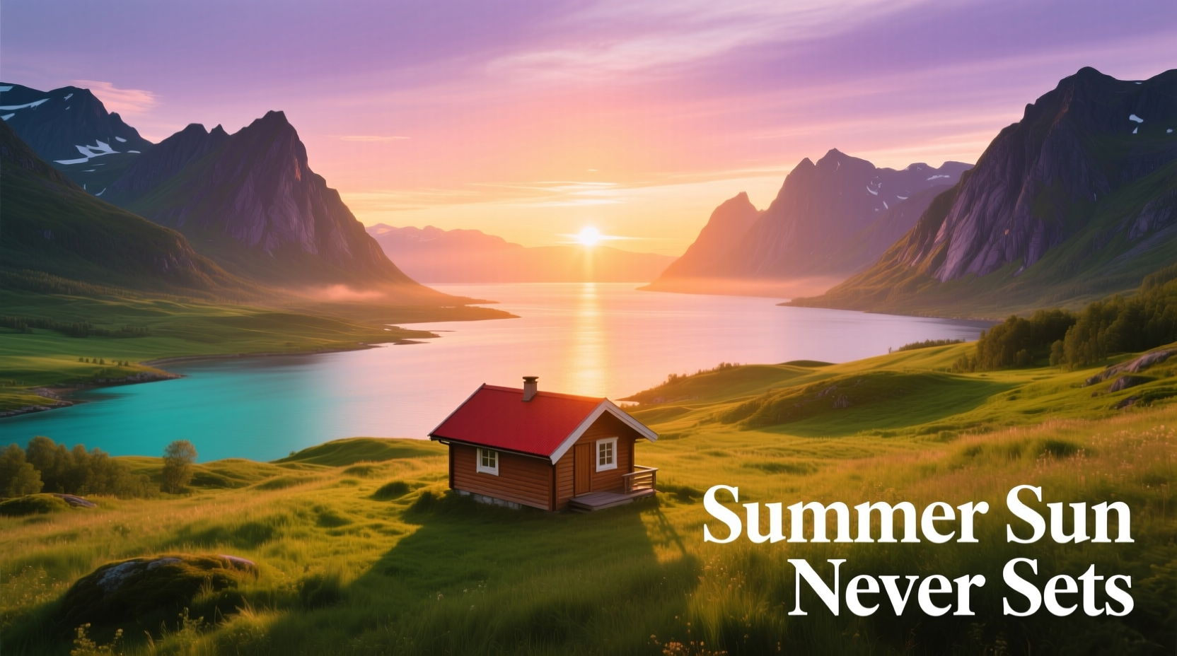 Summer Sun Never Sets Small Region Norway: Budget Travel Guide