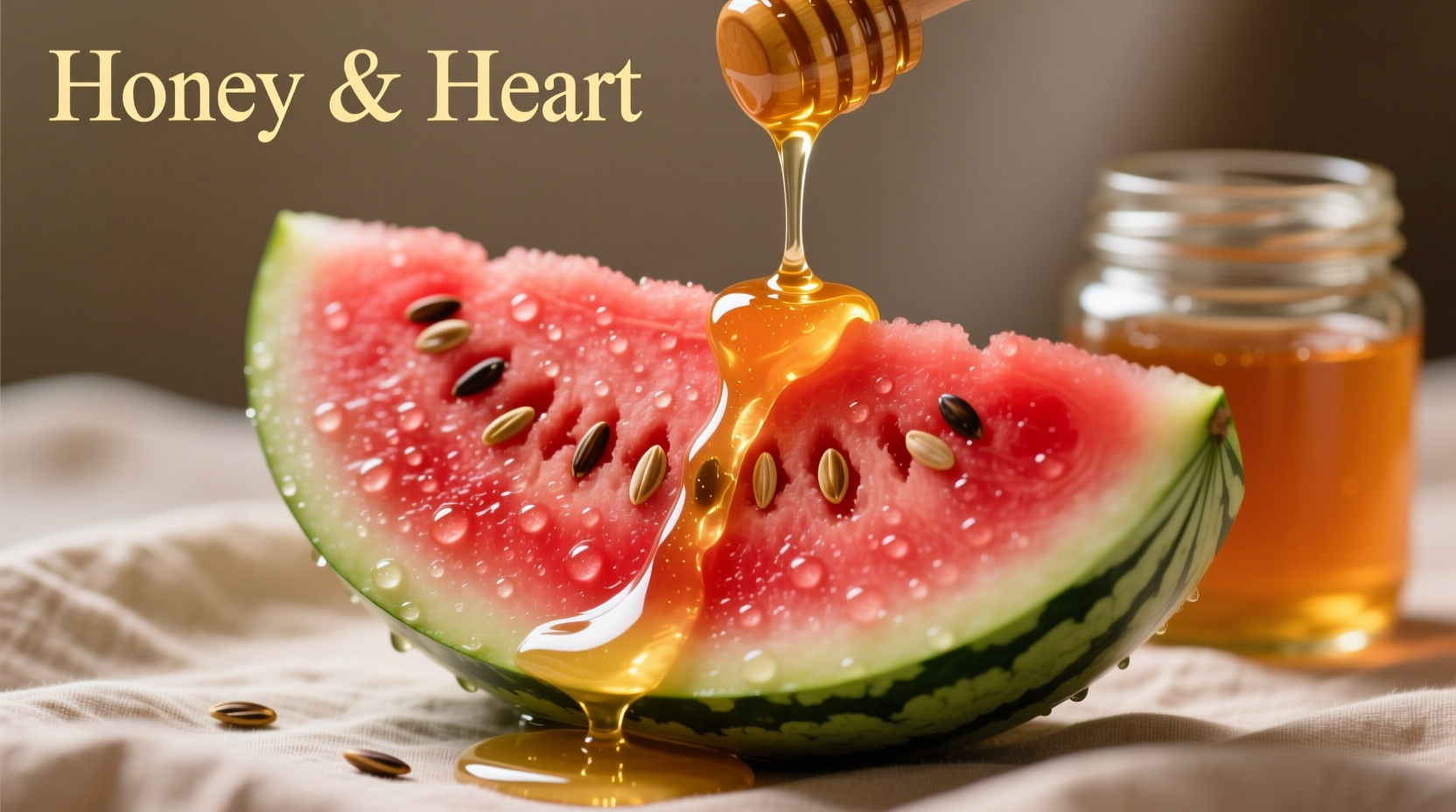 watermelon and honey