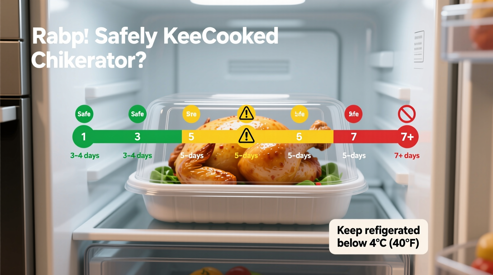 How Long Can You Keep Cooked Chicken in the Fridge Safely?