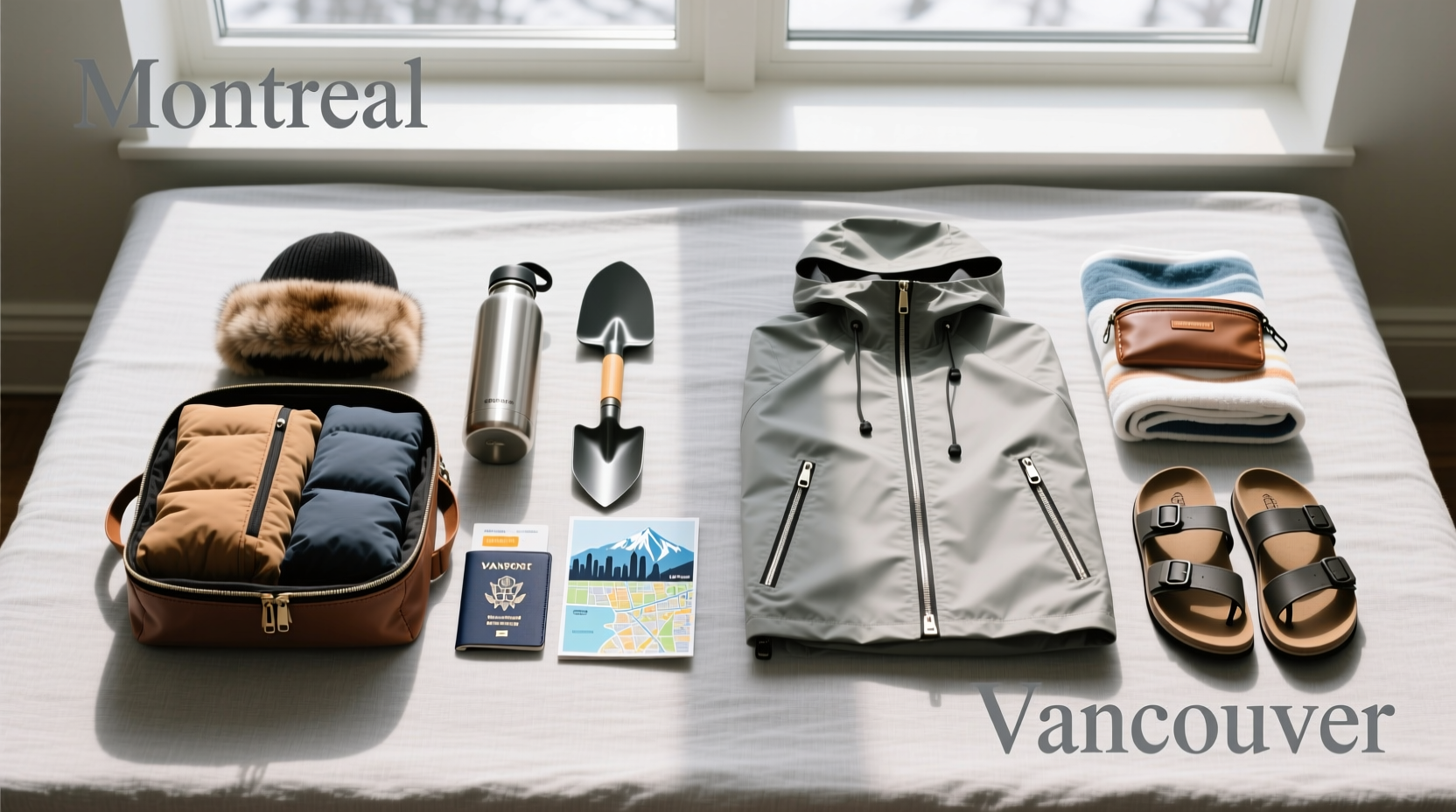 Montreal vs Vancouver Packing Guide: What Gear You Actually Need