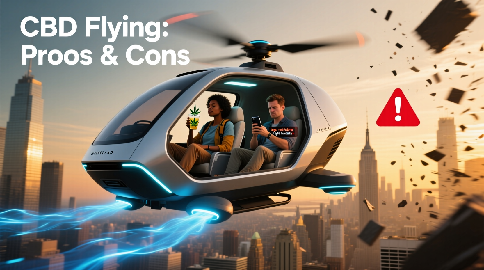 Taking CBD When Flying: Pros and Cons Guide