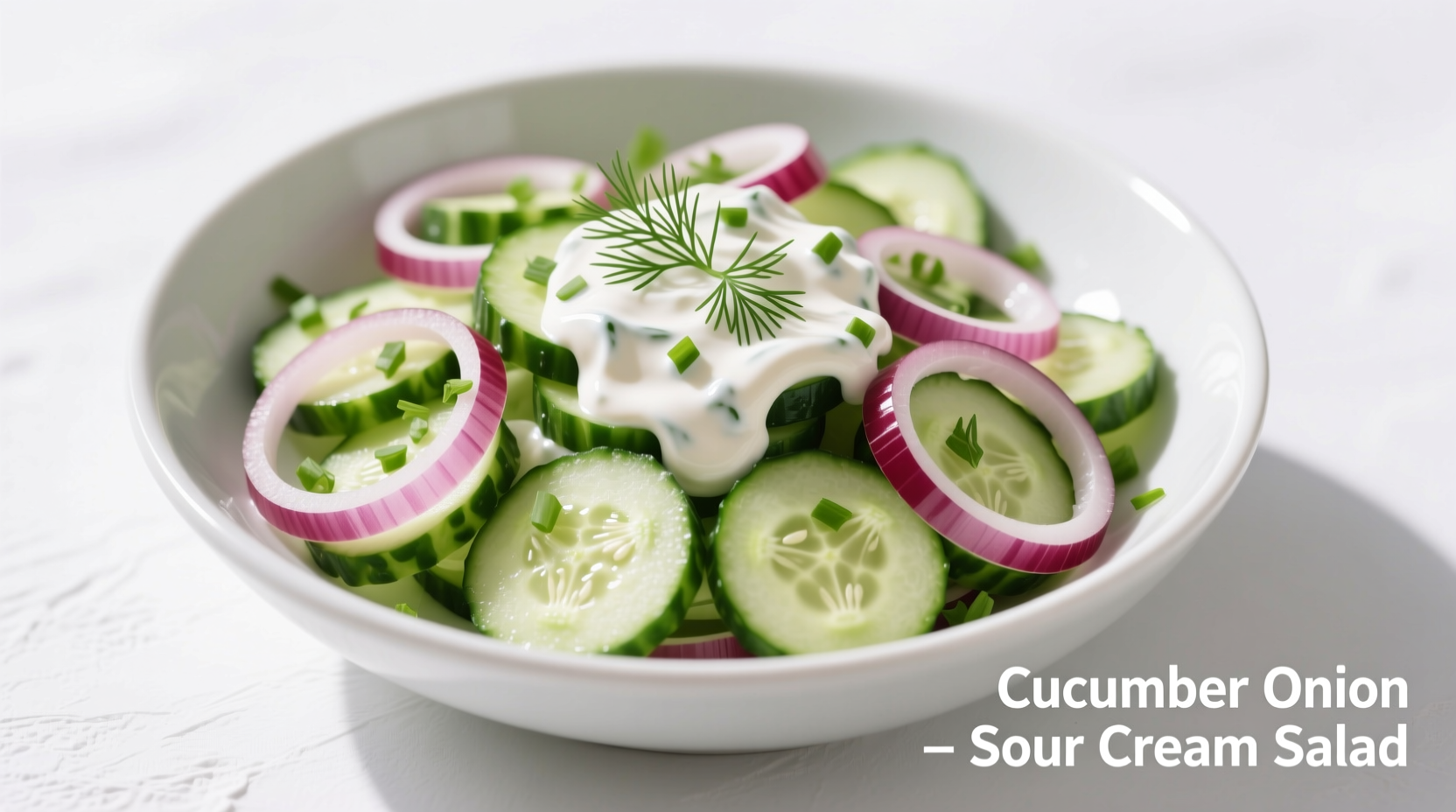 Perfect Cucumber Onion Sour Cream Salad Recipe Guide