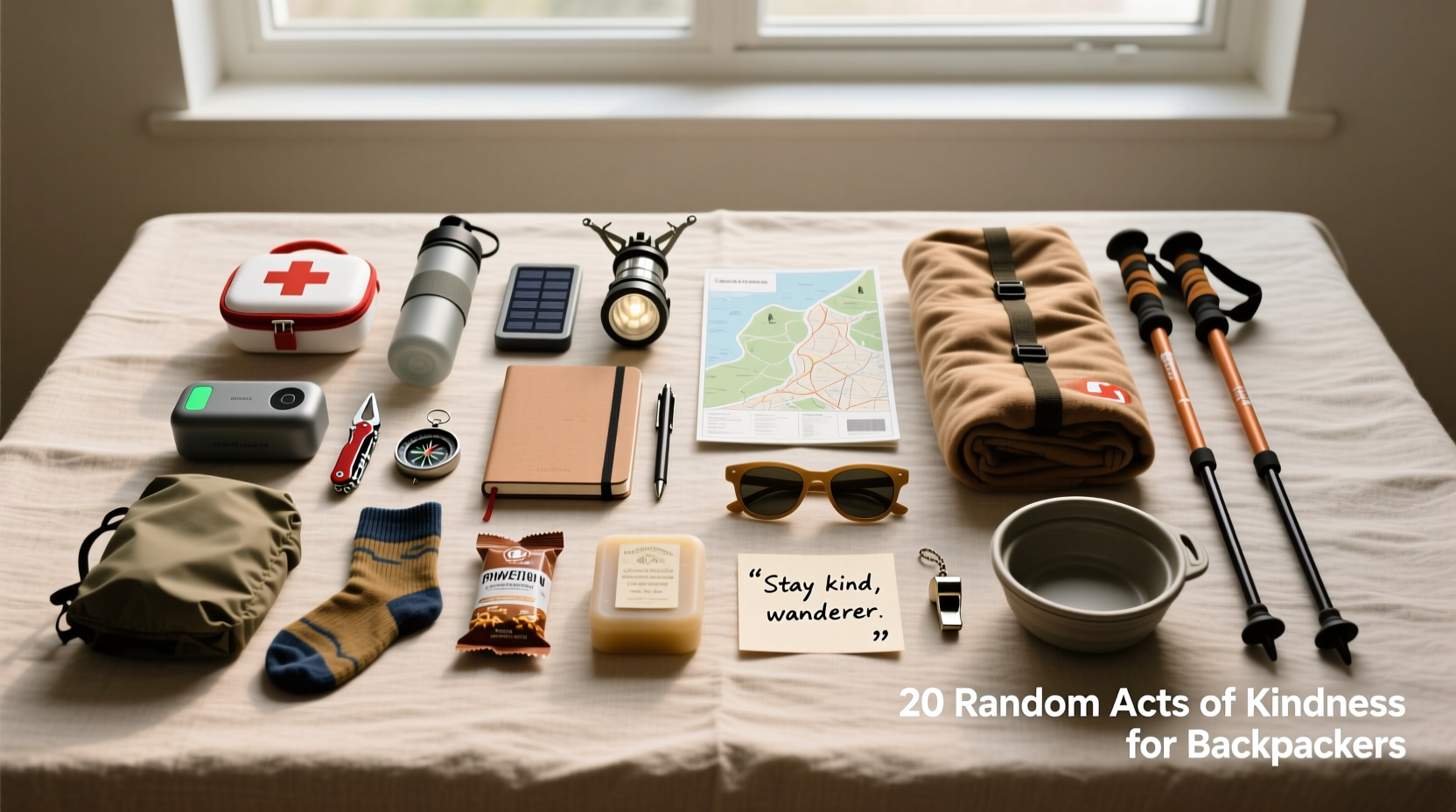 20 Random Acts of Kindness for Backpackers: Practical Guide