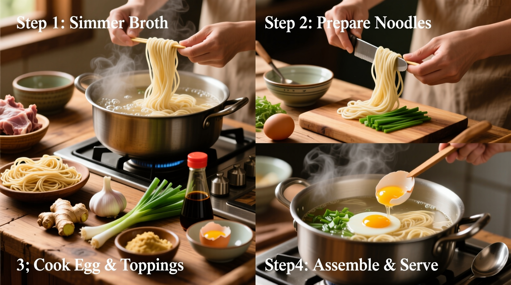 how to make homemade ramen