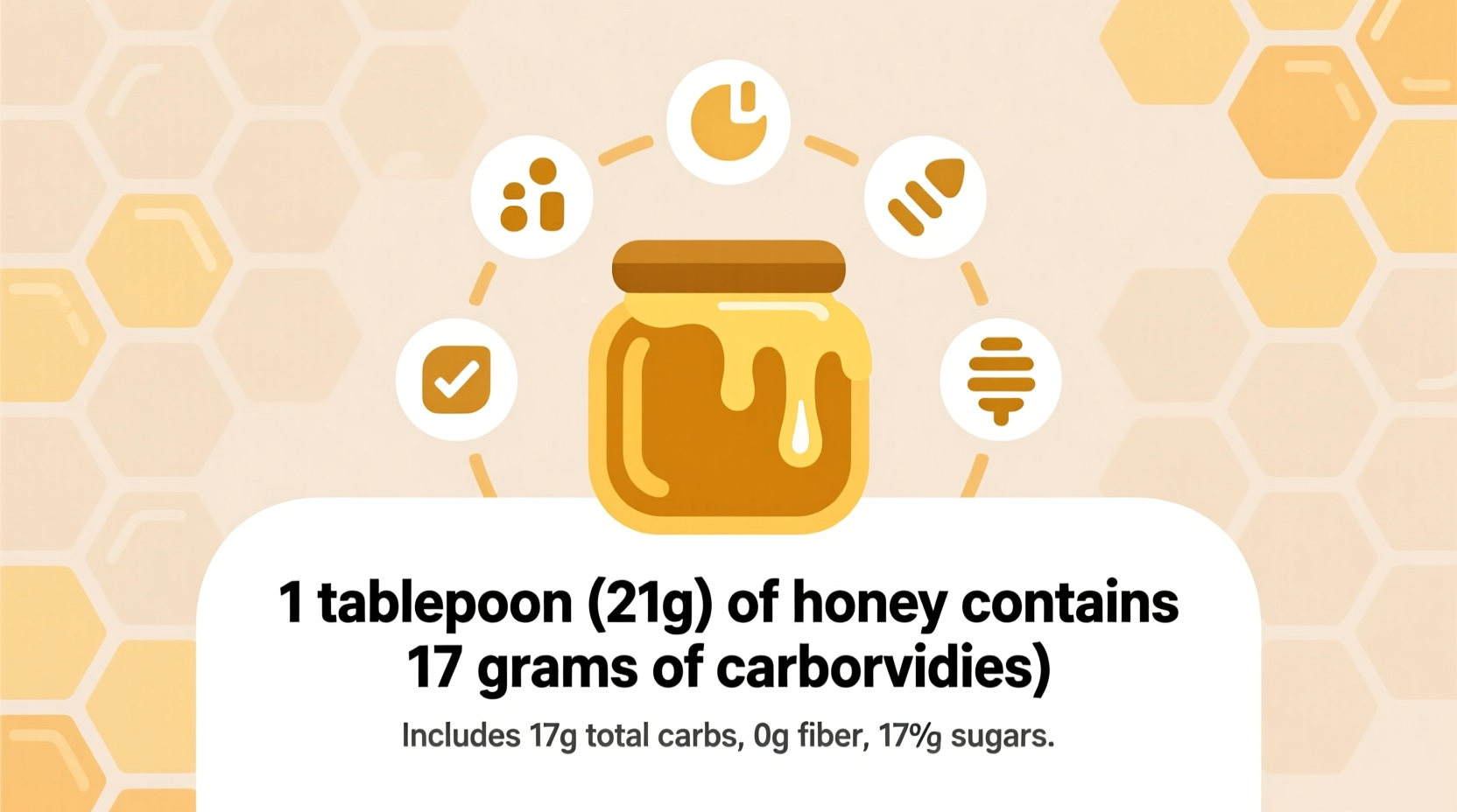 Honey Carbs: 17g Per Tablespoon (Complete Breakdown)