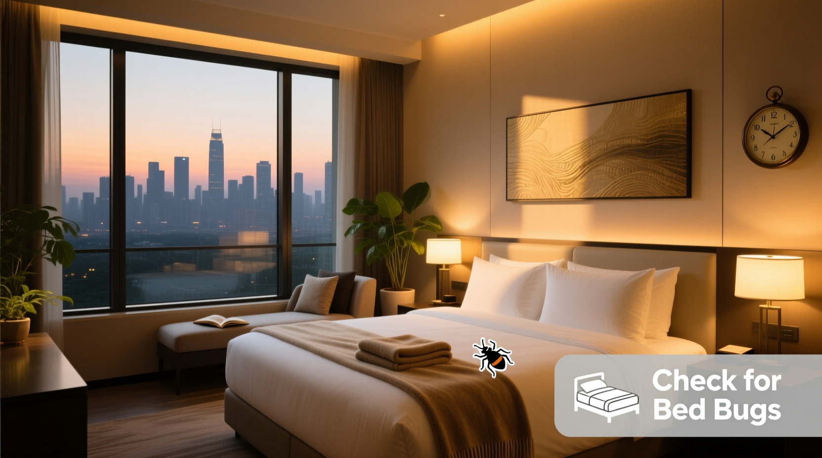 How to Check Hotel Room for Bed Bugs: Infographic Guide for Budget Travelers