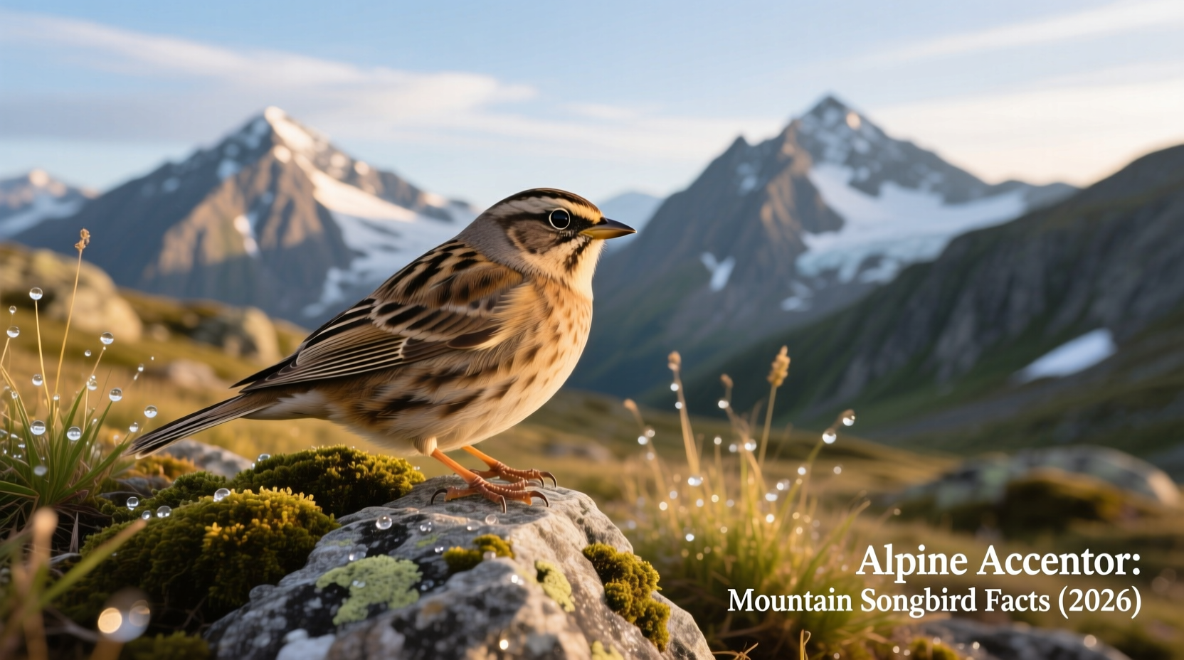 Alpine Accentor: Mountain Songbird Facts (2026)