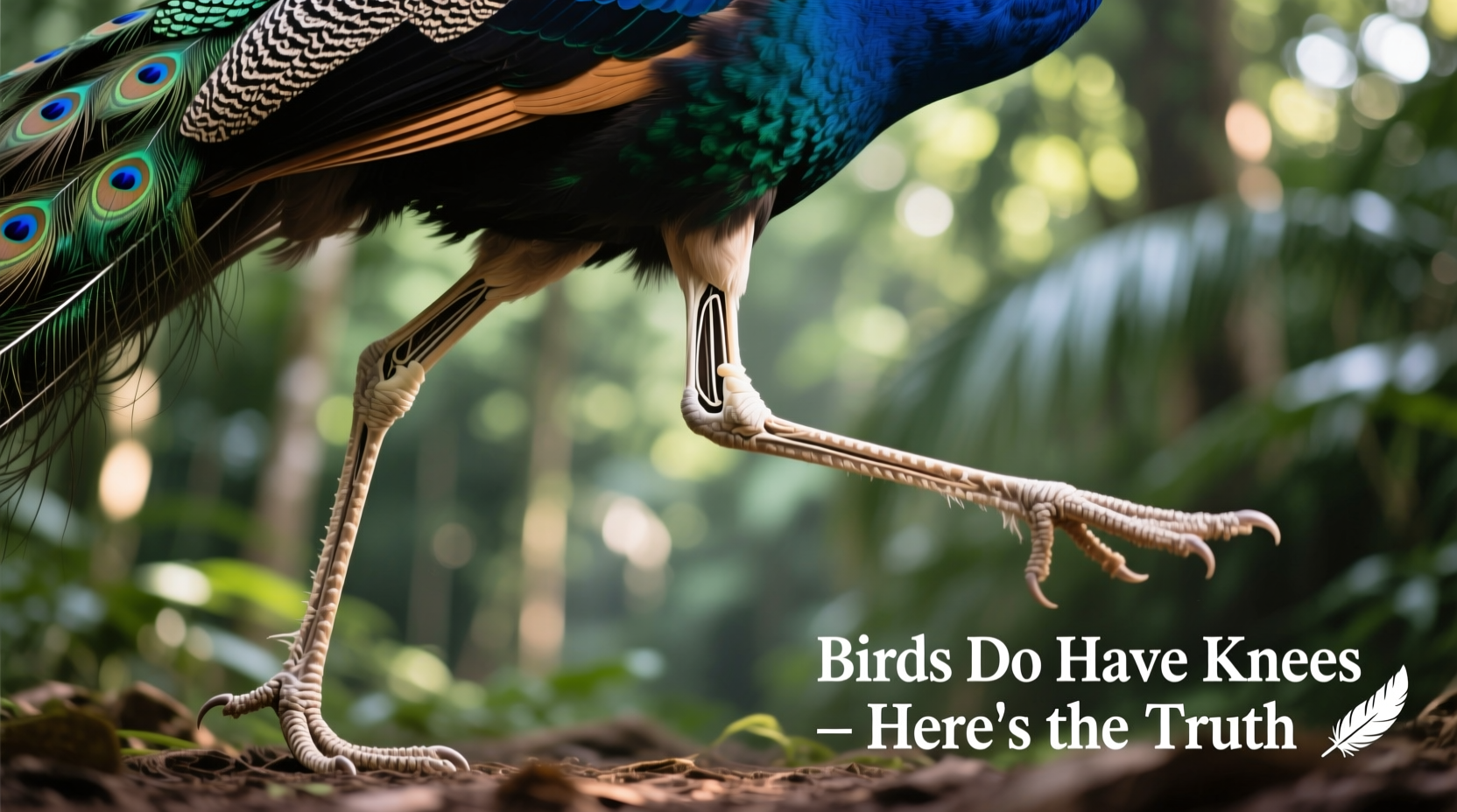 do birds have knees