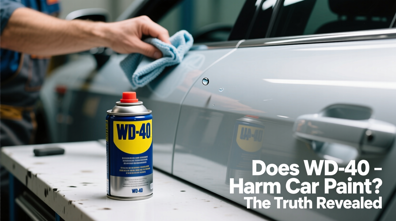 does wd 40 harm car paint