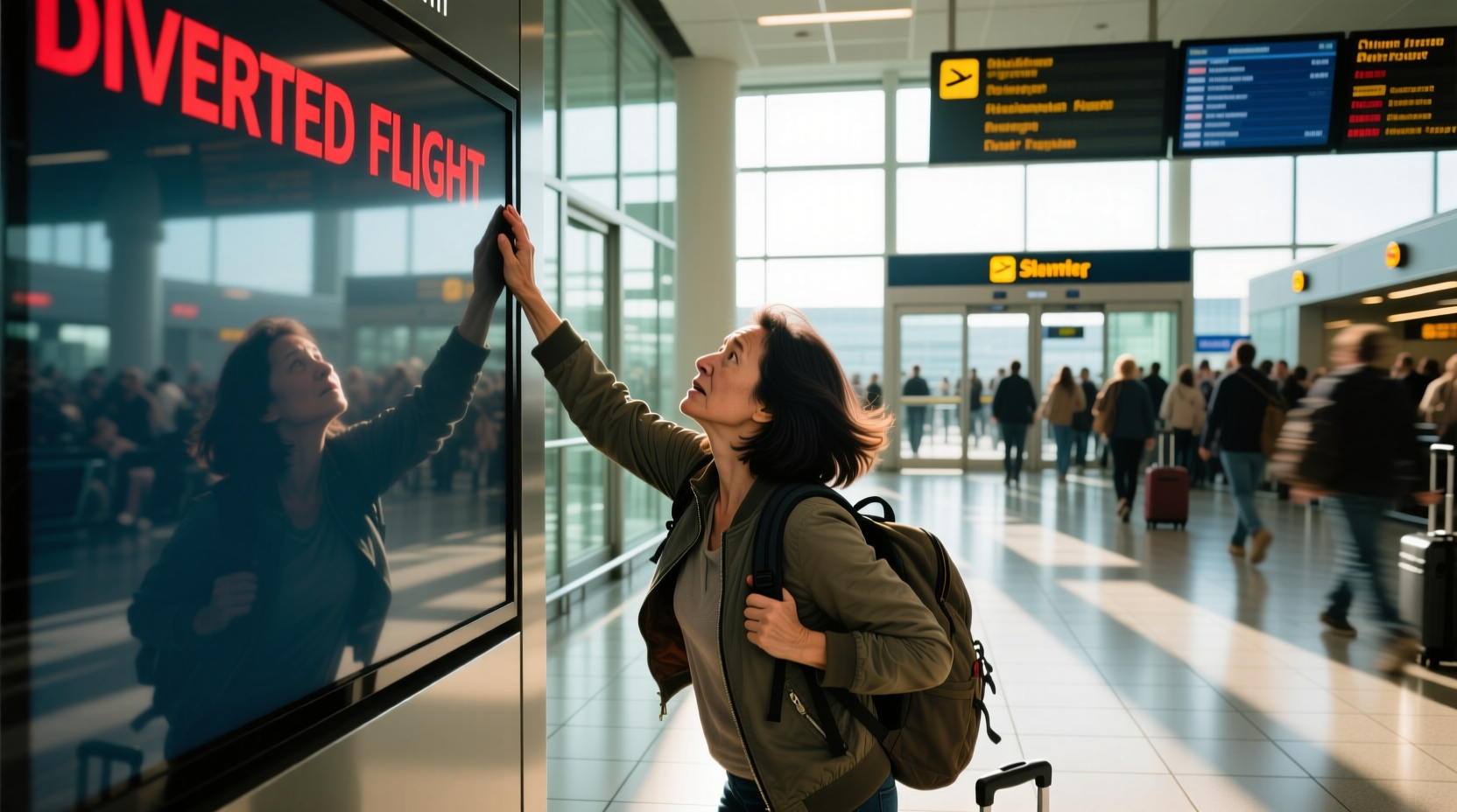 Passenger Pull-Ups Diverted Flight: Transport Options & Logistics Guide