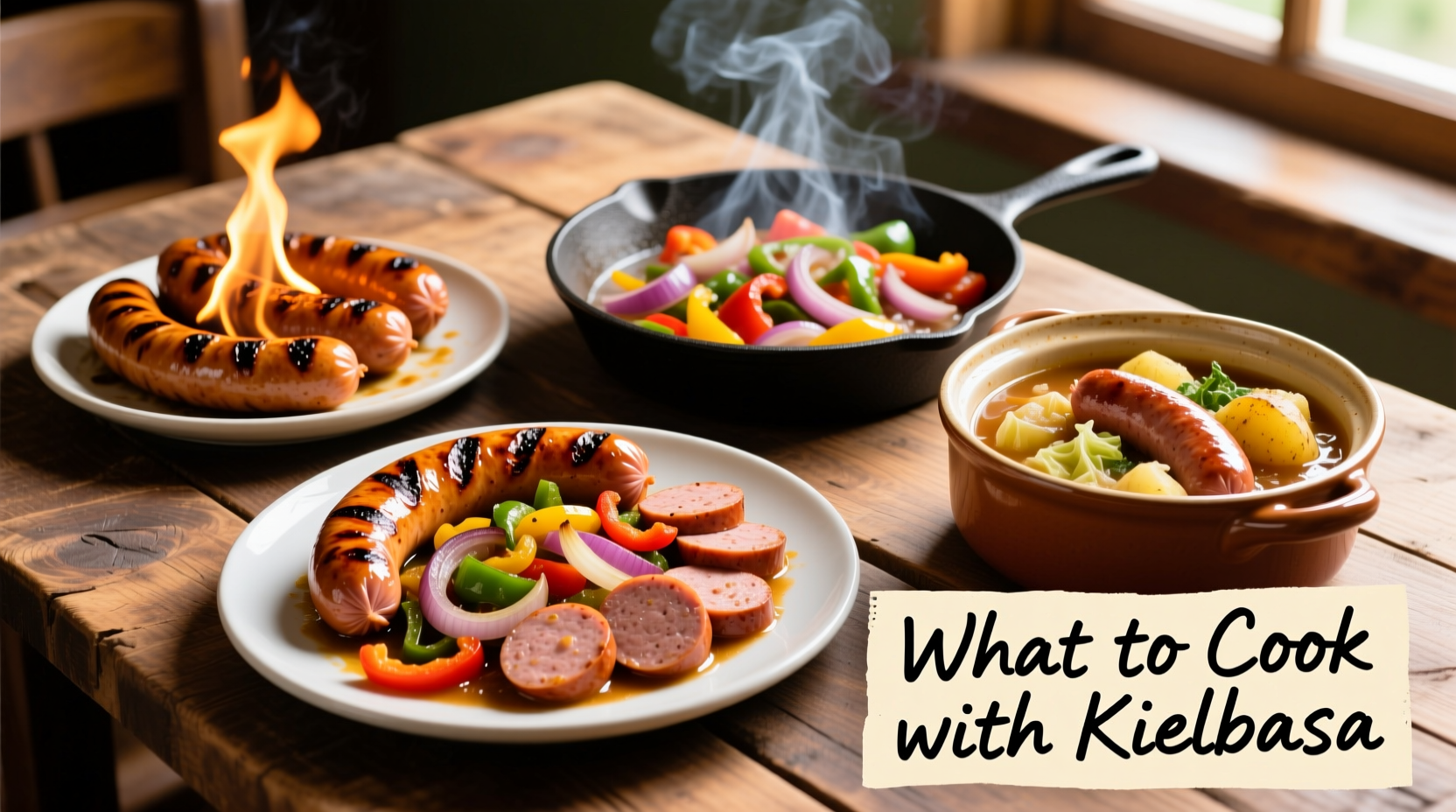 what to cook with kielbasa