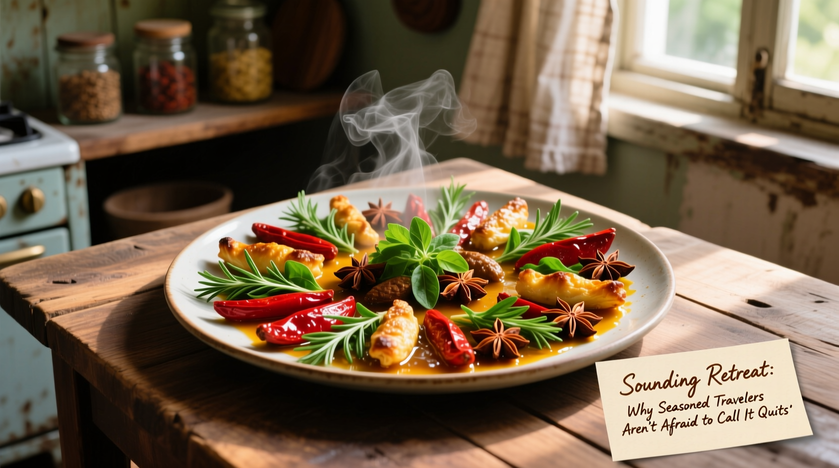 Sounding Retreat Culinary Guide: Why Seasoned Travelers Aren’t Afraid to Call It Quits