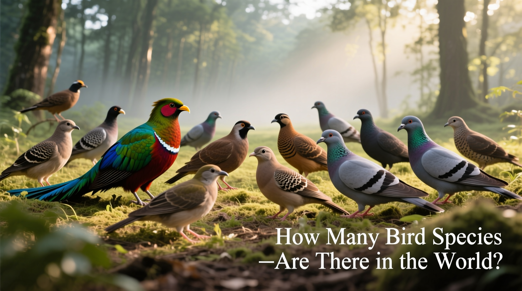 how many species are there of birds