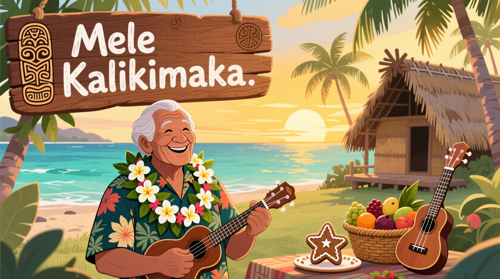 how to say merry christmas in hawaii