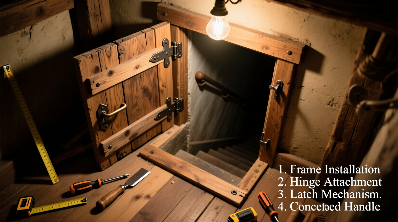 how to craft a trapdoor