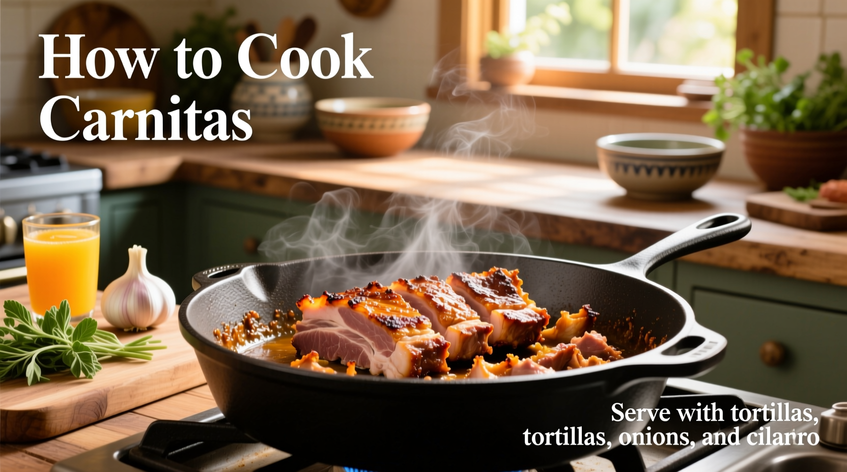 how to cook carnitas